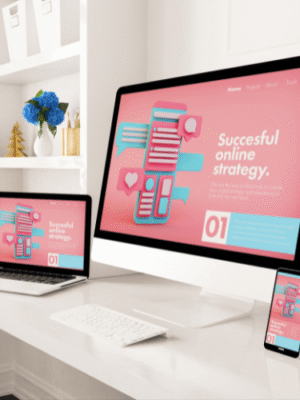 Custom Website + Marketing Kit